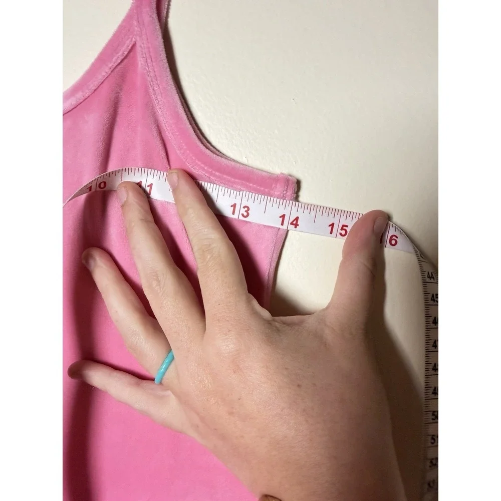 Juicy Couture Pink Velvour Logo Romper Jeweled Y2K Lounge Cozy Glam